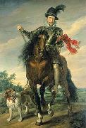 Equestrian portrait of king Sigismund III Vasa Peter Paul Rubens